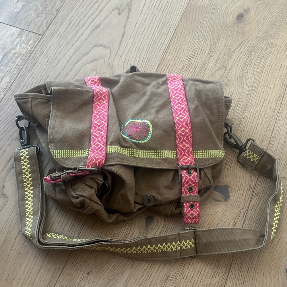 American girl Brown and Pink bag